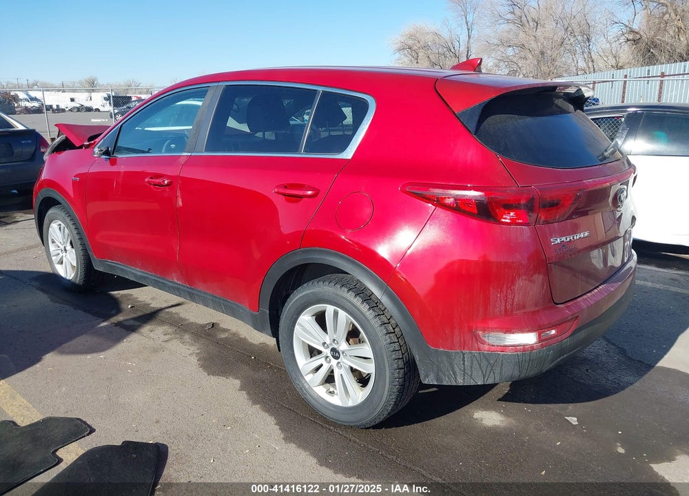 2018 KIA SPORTAGE LX VIN: KNDPMCAC9J7454883