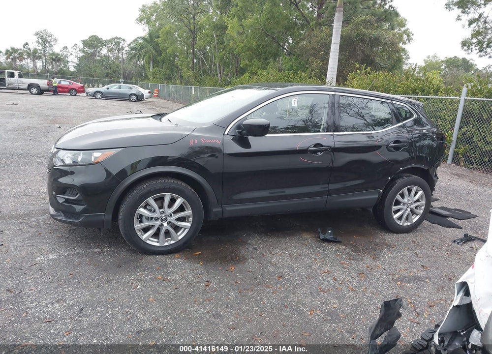 2022 NISSAN ROGUE SPORT S FWD XTRONIC CVT VIN: JN1BJ1AVXNW340334