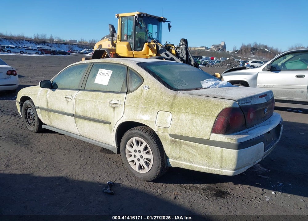 2003 CHEVROLET IMPALA VIN: 2G1WF52E639211009