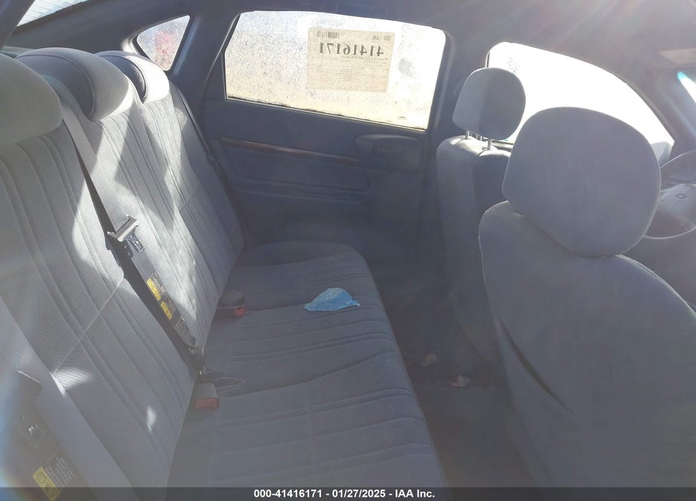2003 CHEVROLET IMPALA VIN: 2G1WF52E639211009