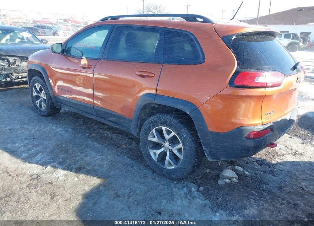 2015 JEEP CHEROKEE TRAILHAWK VIN: 1C4PJMBS2FW587986
