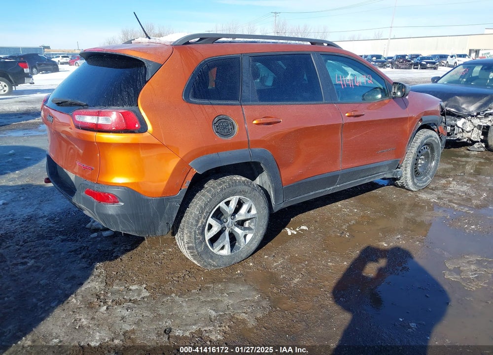2015 JEEP CHEROKEE TRAILHAWK VIN: 1C4PJMBS2FW587986