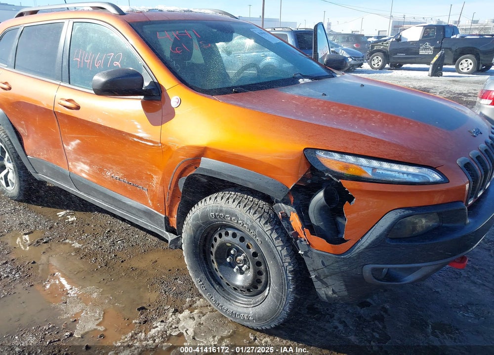2015 JEEP CHEROKEE TRAILHAWK VIN: 1C4PJMBS2FW587986