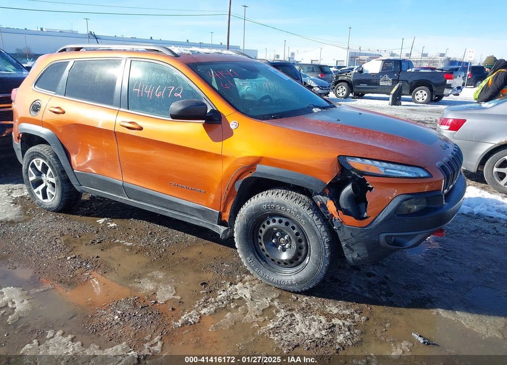 2015 JEEP CHEROKEE TRAILHAWK VIN: 1C4PJMBS2FW587986