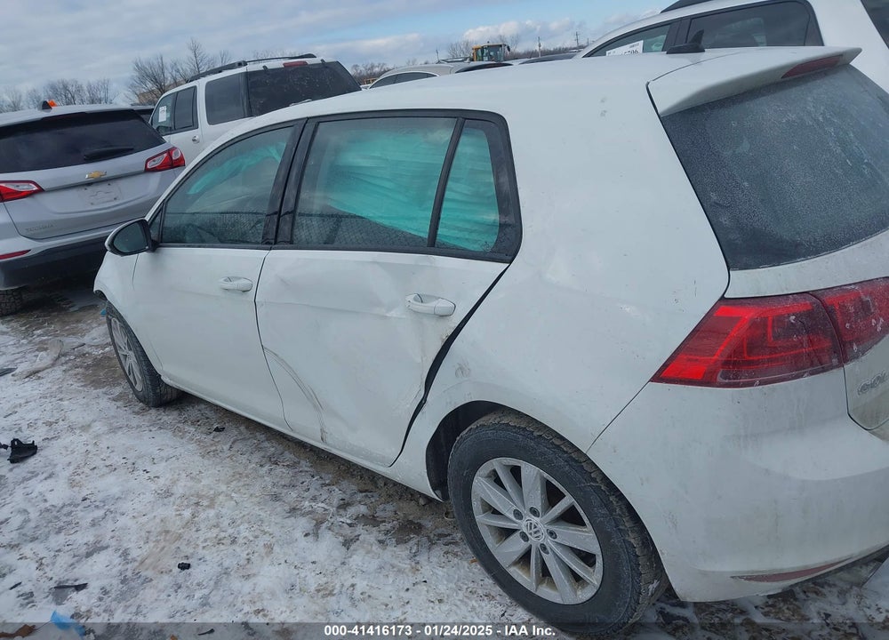 2017 VOLKSWAGEN GOLF VIN: 3VW217AU5HM025109