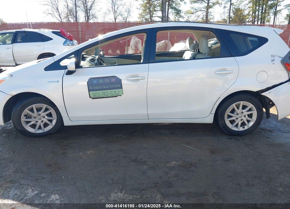 2013 TOYOTA PRIUS V VIN: JTDZN3EU7D3239863