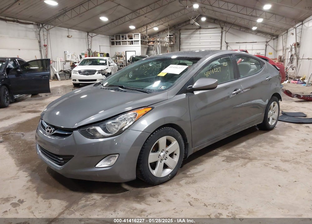 2013 HYUNDAI ELANTRA VIN: 5NPDH4AEXDH415363
