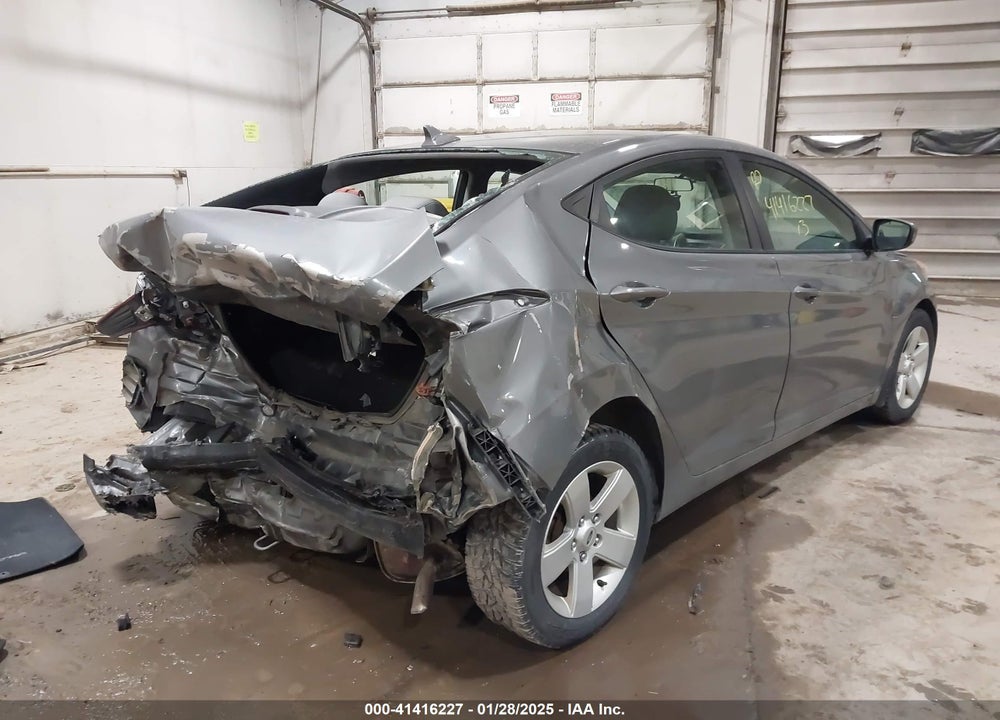 2013 HYUNDAI ELANTRA VIN: 5NPDH4AEXDH415363