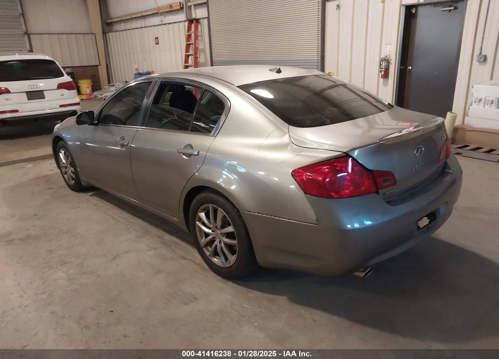 2008 INFINITI G35 JOURNEY VIN: JNKBV61E18M214621