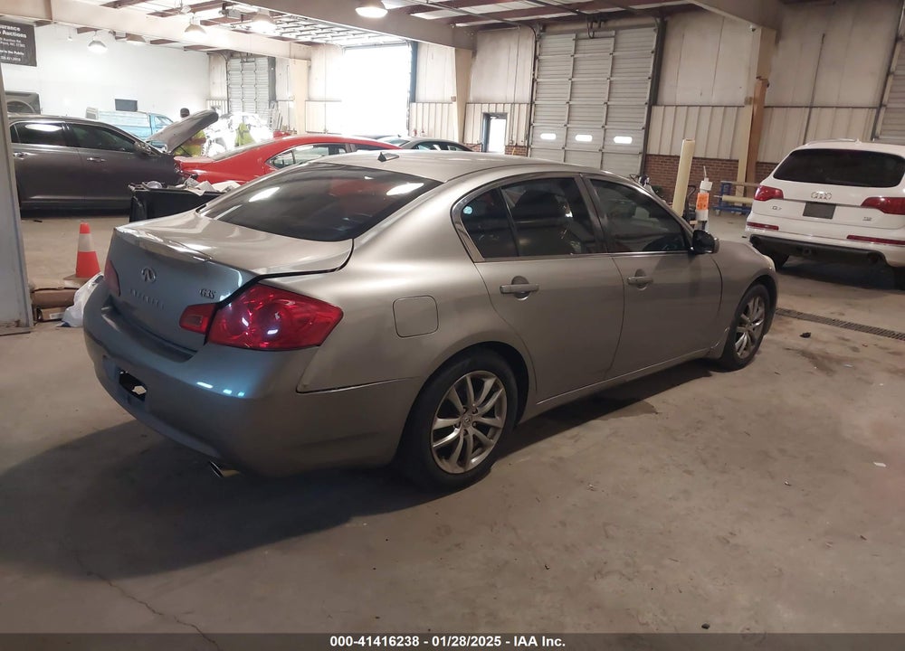 2008 INFINITI G35 JOURNEY VIN: JNKBV61E18M214621