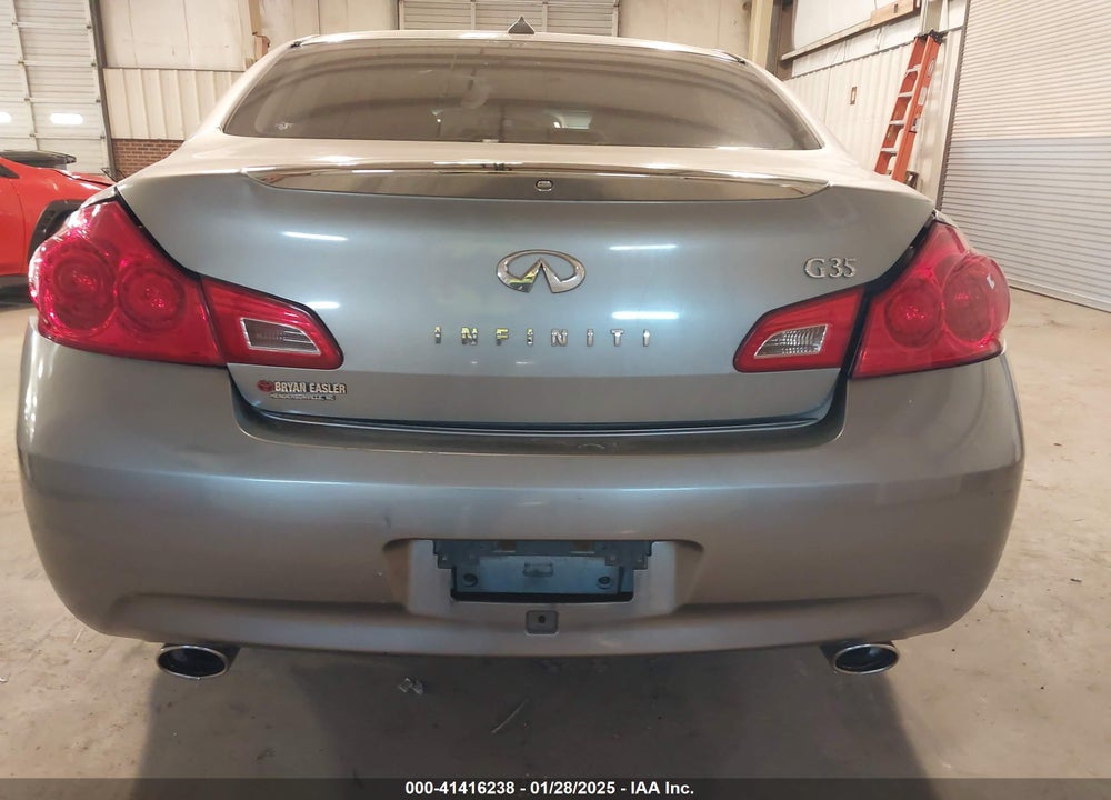 2008 INFINITI G35 JOURNEY VIN: JNKBV61E18M214621
