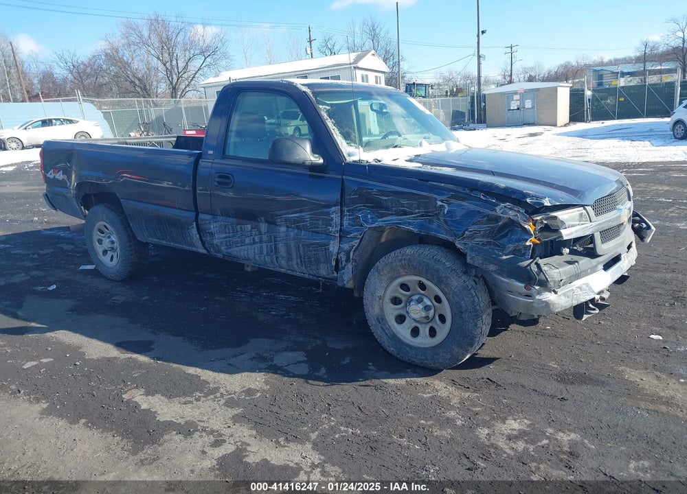 2005 CHEVROLET SILVERADO 1500 WORK TRUCK VIN: 1GCEK14X45Z123218