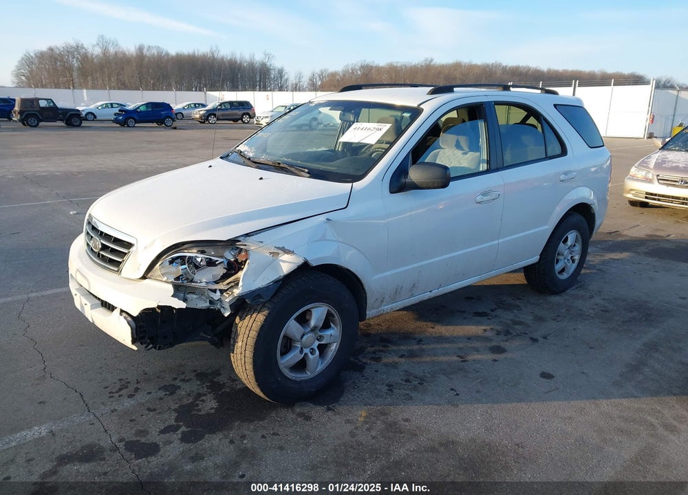 2008 KIA SORENTO LX VIN: KNDJD735885818776