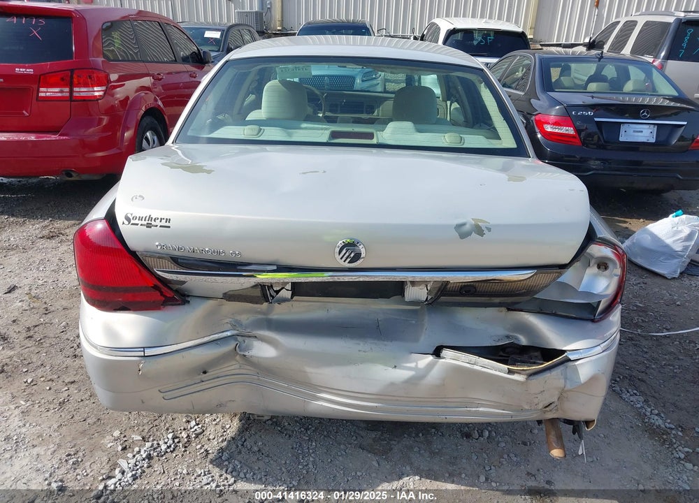 2008 MERCURY GRAND MARQUIS GS VIN: 2MEFM74V48X610346