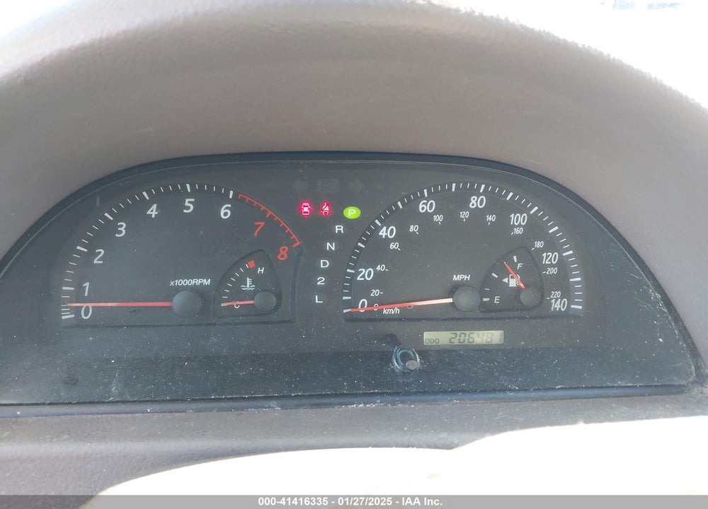 2004 TOYOTA CAMRY LE VIN: 4T1BE32K64U314885