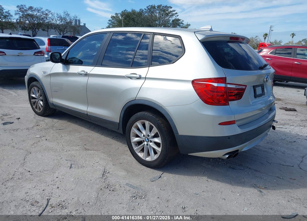 2013 BMW X3 XDRIVE28I VIN: 5UXWX9C54D0D08197