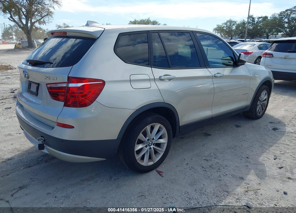 2013 BMW X3 XDRIVE28I VIN: 5UXWX9C54D0D08197