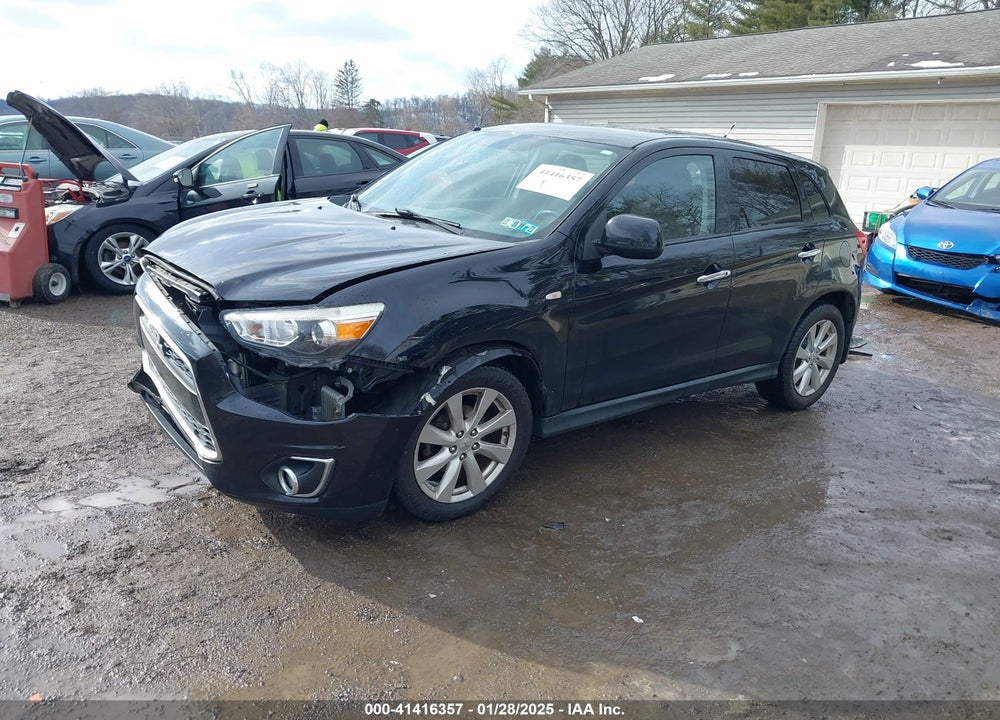 2014 MITSUBISHI OUTLANDER SPORT ES VIN: 4A4AR3AU2EE026390