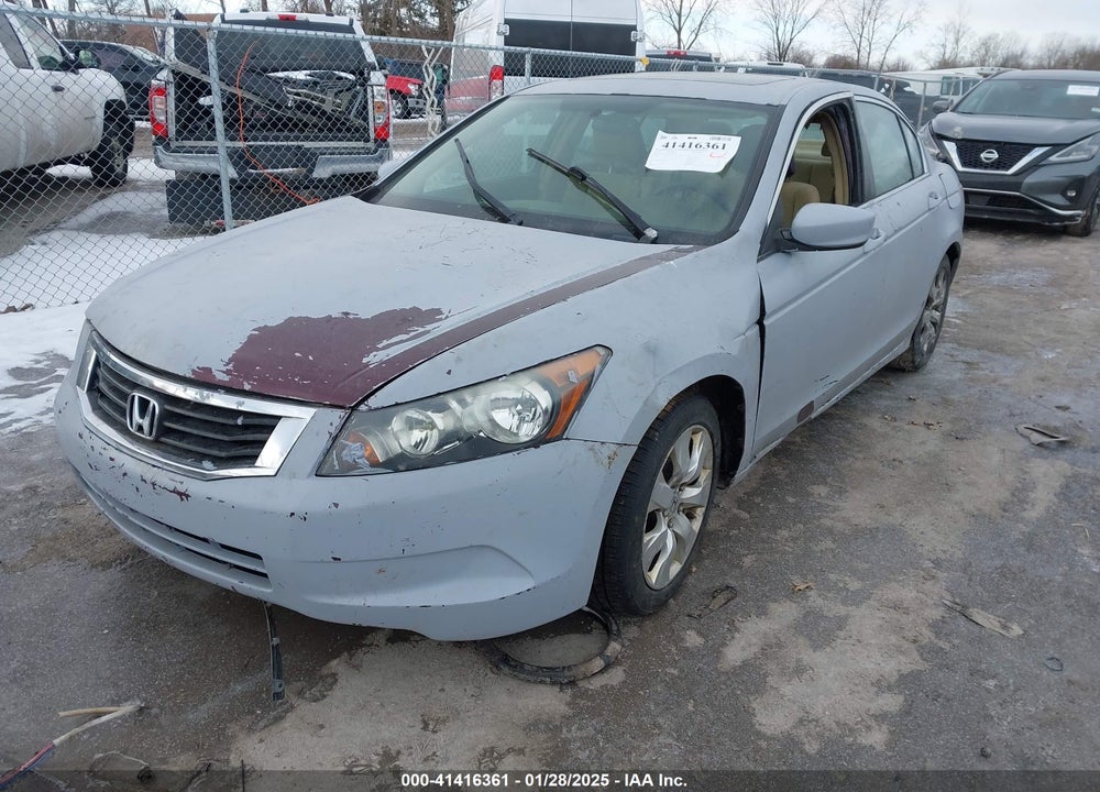 2008 HONDA ACCORD VIN: 1HGCP26738A051315