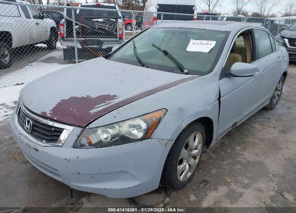 2008 HONDA ACCORD VIN: 1HGCP26738A051315