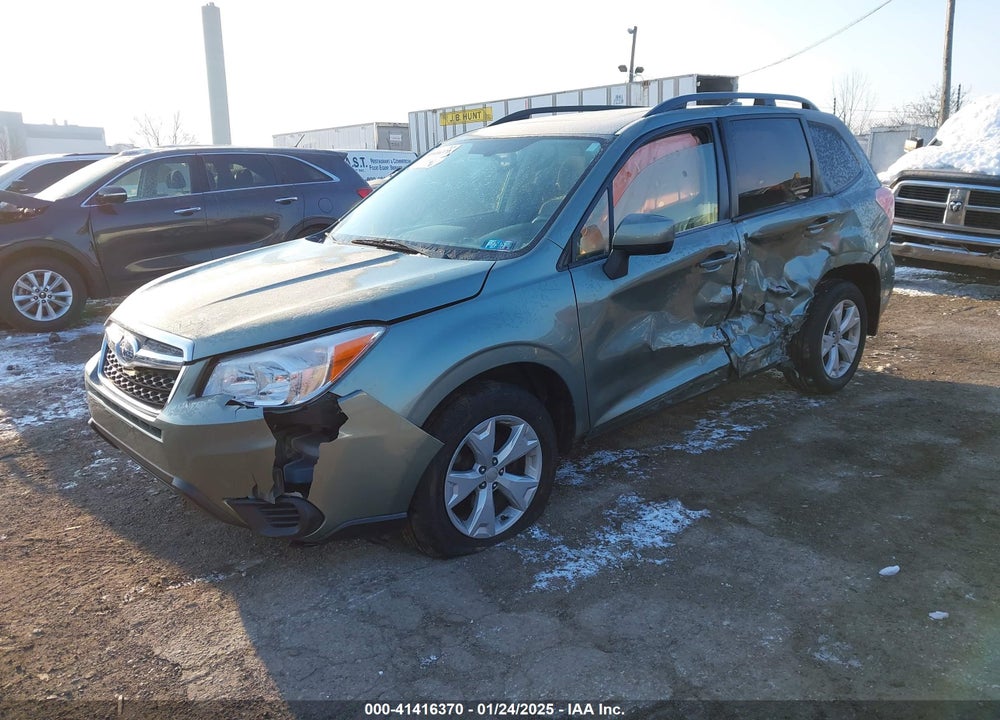 2016 SUBARU FORESTER 2.5I PREMIUM VIN: JF2SJADC7GH447261