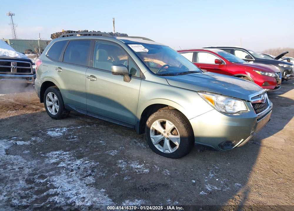 2016 SUBARU FORESTER 2.5I PREMIUM VIN: JF2SJADC7GH447261