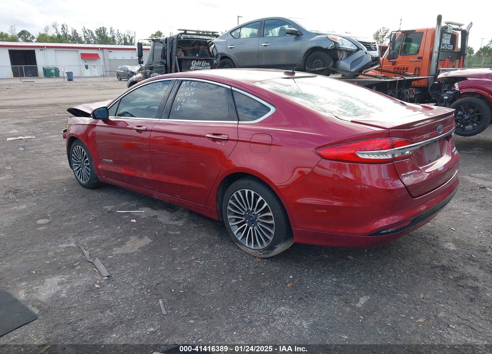2018 FORD FUSION HYBRID VIN: 3FA6P0RU5JR120119