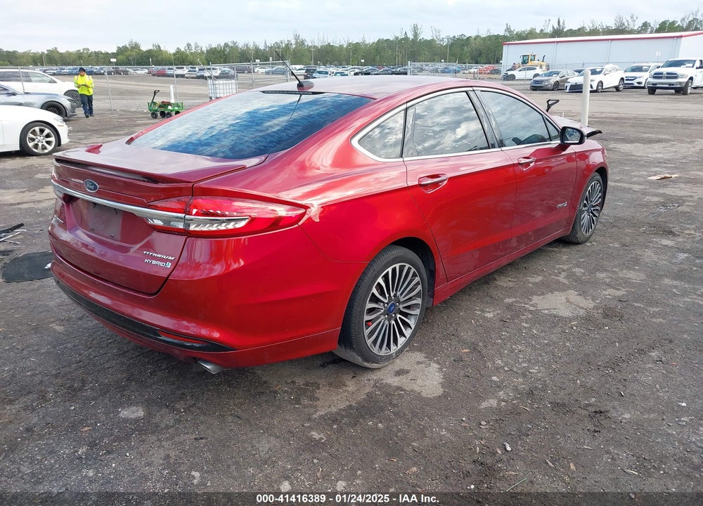 2018 FORD FUSION HYBRID VIN: 3FA6P0RU5JR120119