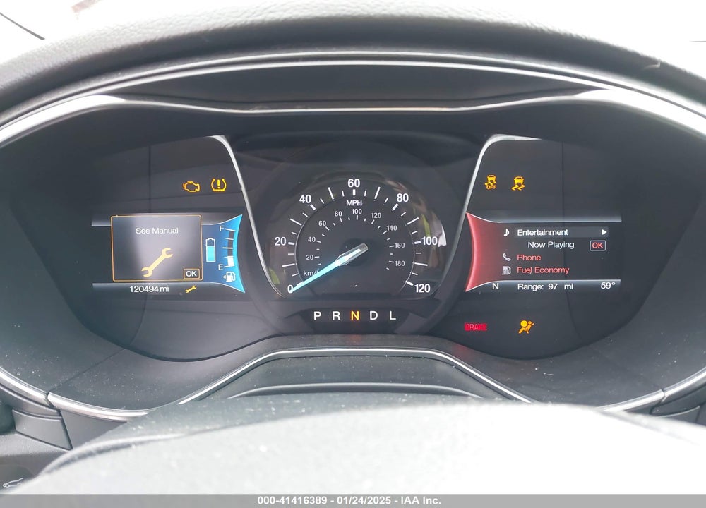 2018 FORD FUSION HYBRID VIN: 3FA6P0RU5JR120119