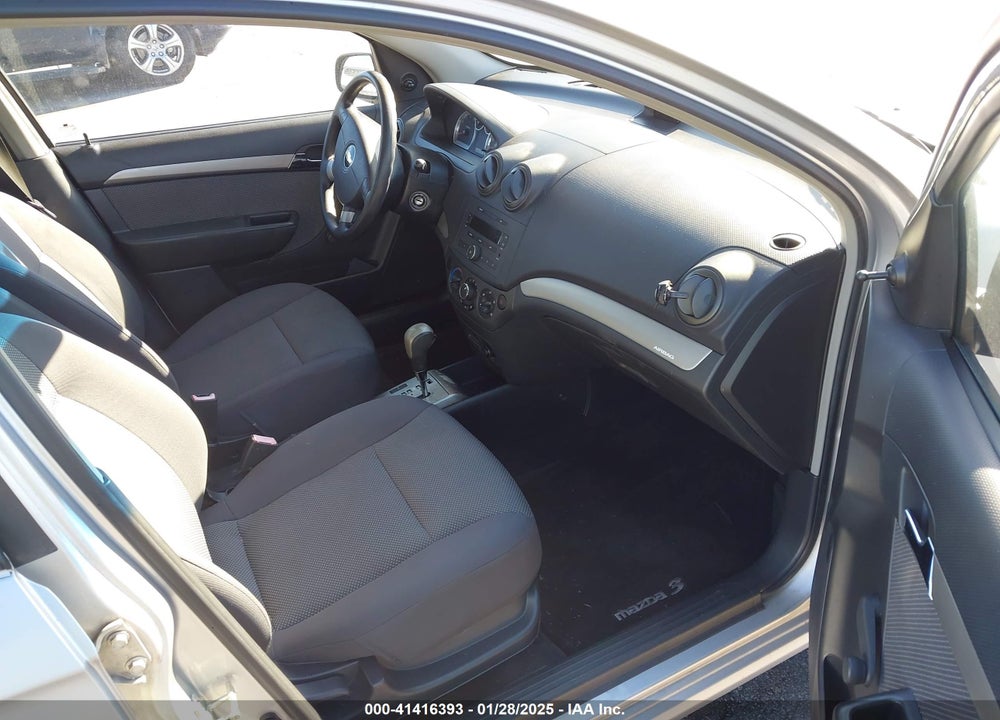 2007 CHEVROLET AVEO LS VIN: KL1TD56657B150282