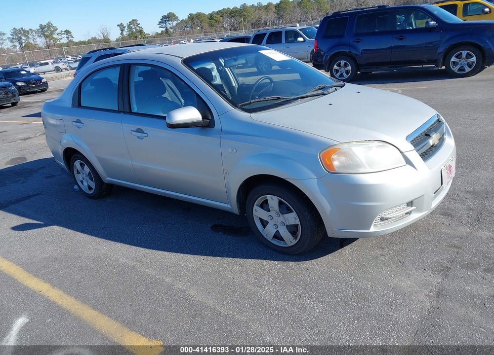 2007 CHEVROLET AVEO LS VIN: KL1TD56657B150282