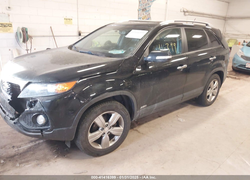 2013 KIA SORENTO EX VIN: 5XYKUDA63DG410184