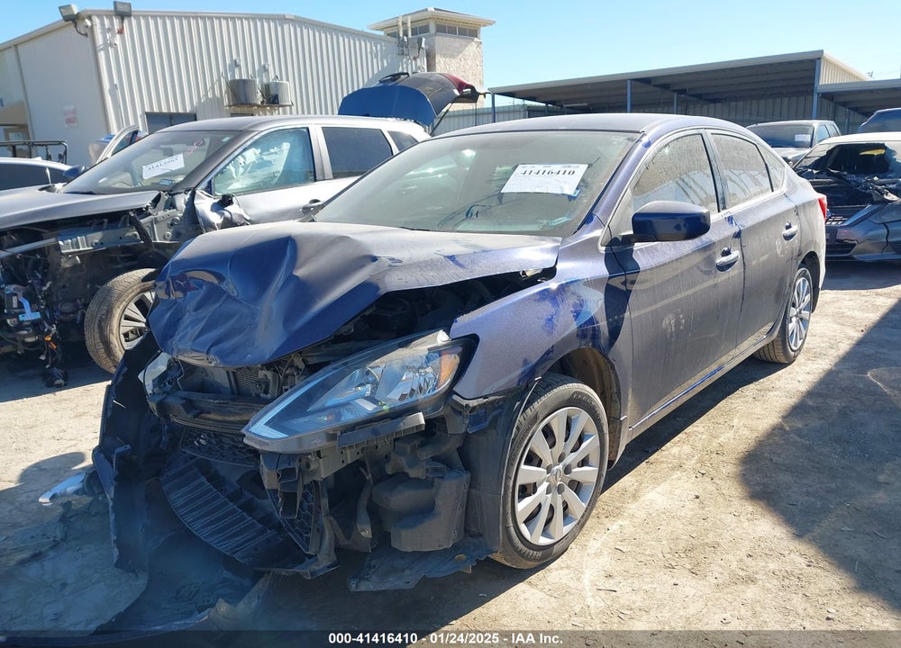 2016 NISSAN SENTRA VIN: 3N1AB7AP9GY218637
