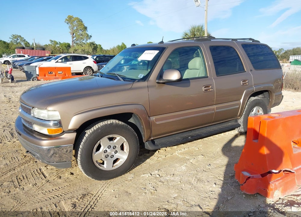 2004 CHEVROLET TAHOE LT VIN: 1GNEK13T34J261092
