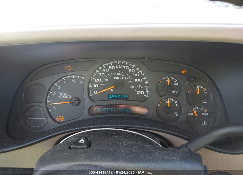 2004 CHEVROLET TAHOE LT VIN: 1GNEK13T34J261092