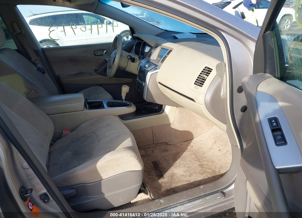 2009 NISSAN MURANO S VIN: JN8AZ18W29W153759