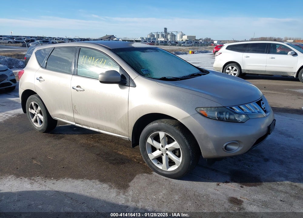 2009 NISSAN MURANO S VIN: JN8AZ18W29W153759