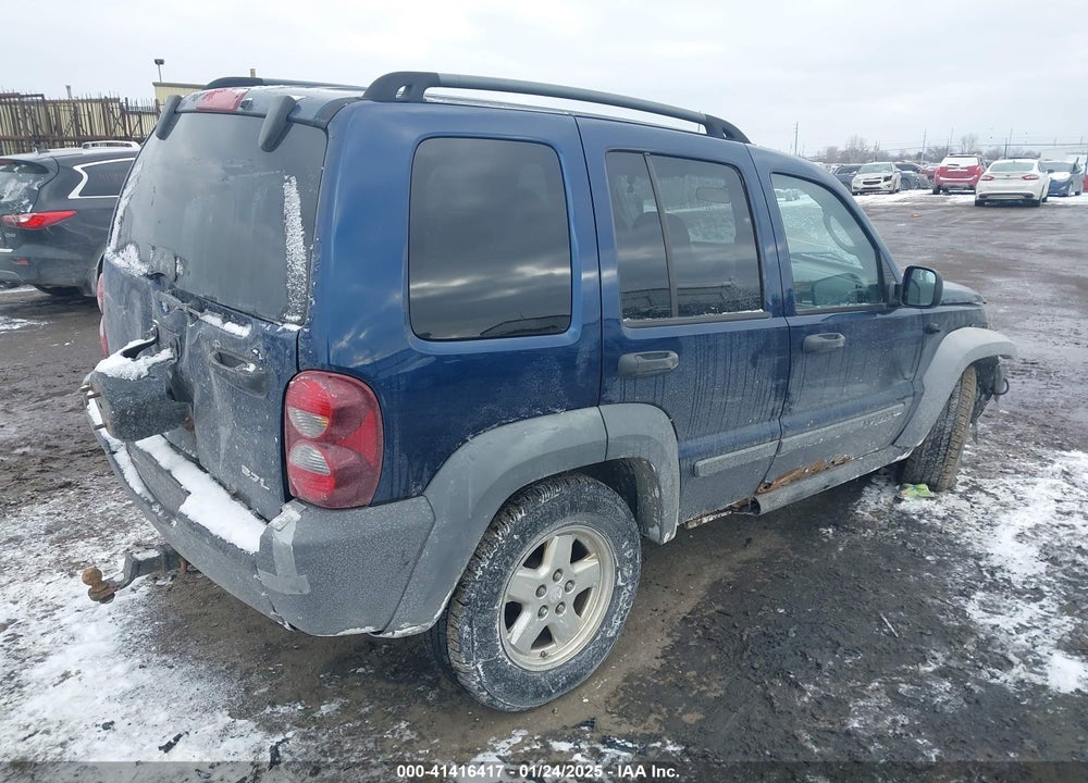 2005 JEEP LIBERTY SPORT VIN: 1J4GL48K25W630099