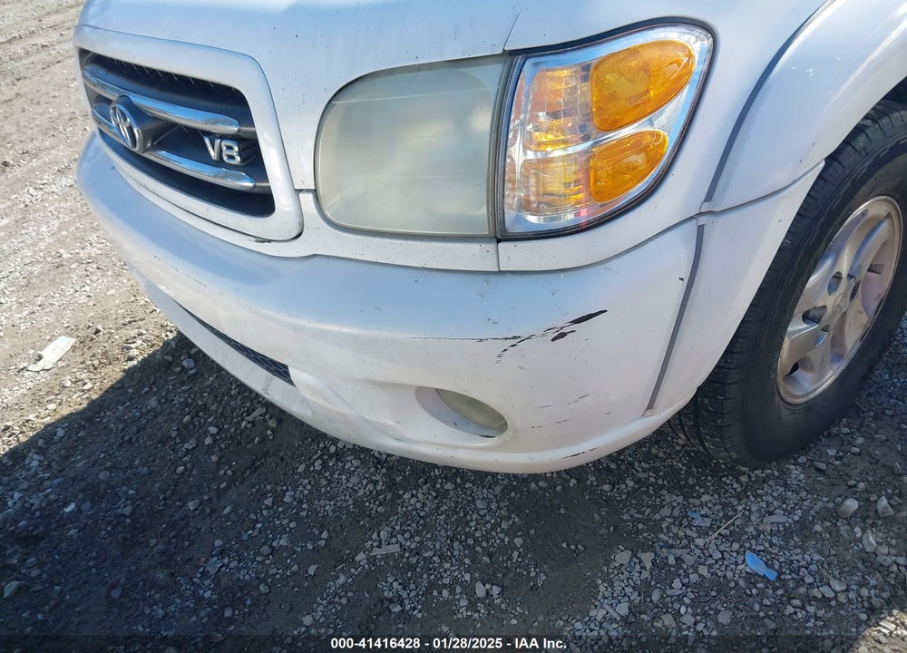 2002 TOYOTA SEQUOIA LIMITED V8 VIN: 5TDZT38A62S094933