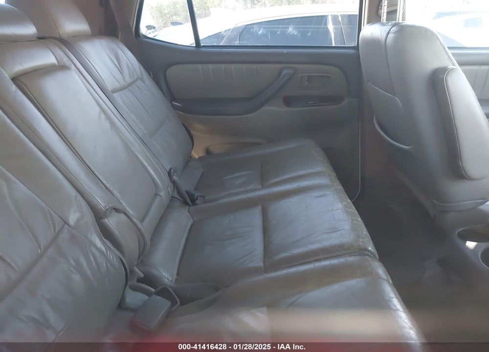 2002 TOYOTA SEQUOIA LIMITED V8 VIN: 5TDZT38A62S094933