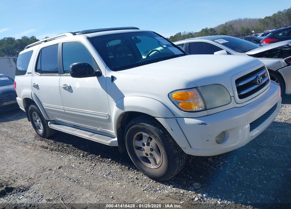 2002 TOYOTA SEQUOIA LIMITED V8 VIN: 5TDZT38A62S094933