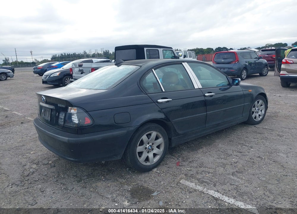 2004 BMW 325I VIN: WBAEV33454KR32189