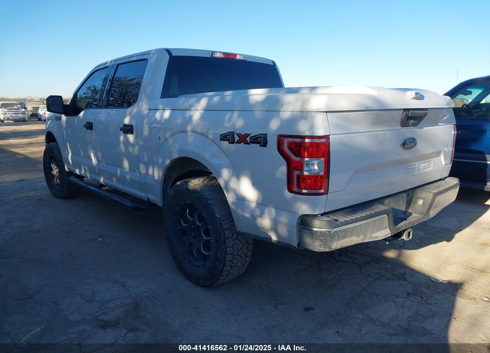 2018 FORD F150 VIN: 1FTEW1E55JKE24584