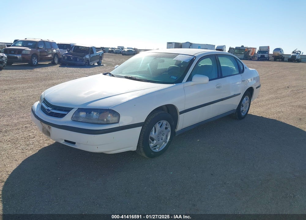 2003 CHEVROLET IMPALA VIN: 2G1WF52E339281597