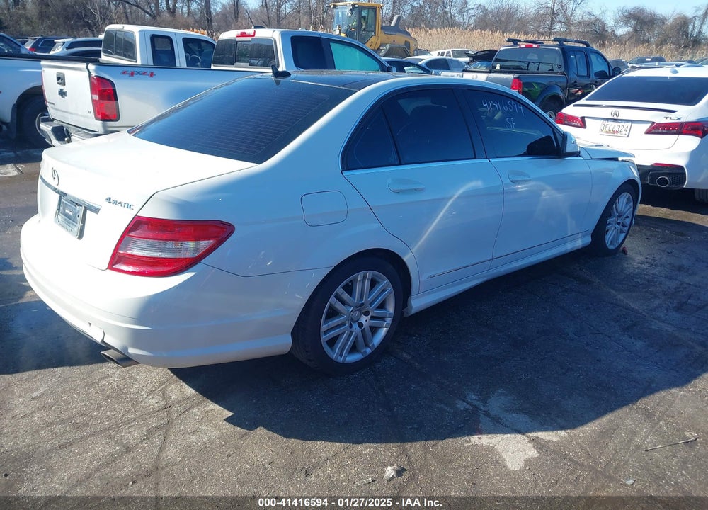 2009 MERCEDES-BENZ C 300 LUXURY 4MATIC/SPORT 4MATIC VIN: WDDGF81X79F247233