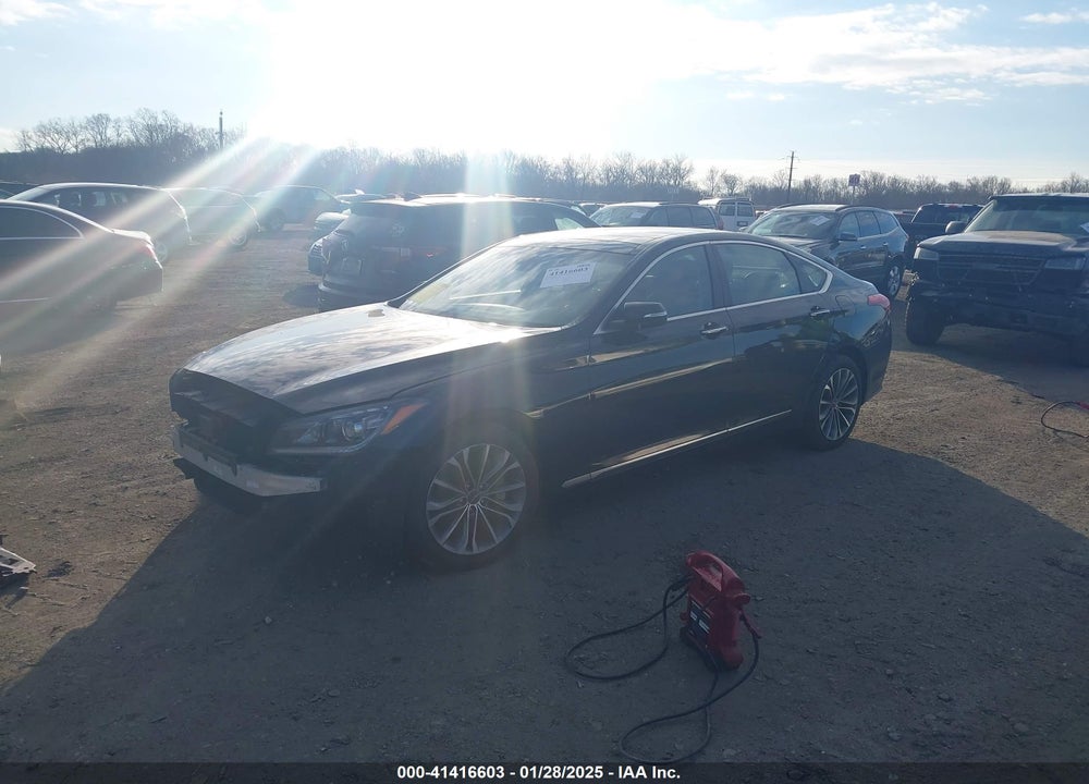 2015 HYUNDAI GENESIS VIN: KMHGN4JEXFU051178