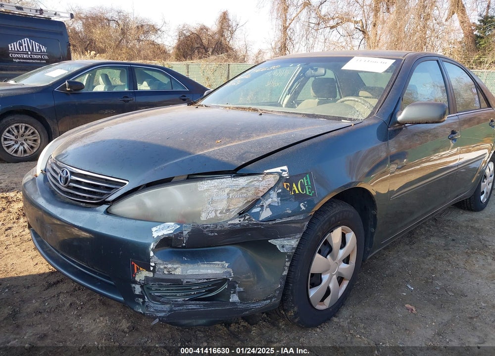 2005 TOYOTA CAMRY LE VIN: 4T1BE30K75U087985