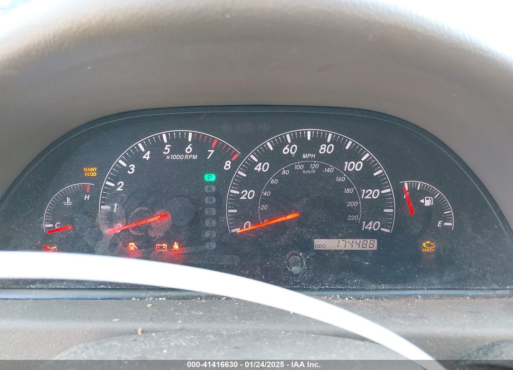 2005 TOYOTA CAMRY LE VIN: 4T1BE30K75U087985