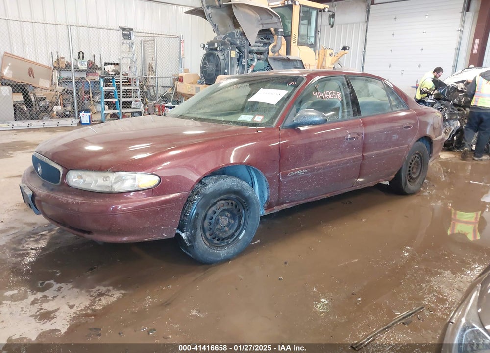 2002 BUICK CENTURY CUSTOM VIN: 2G4WS52J421126257