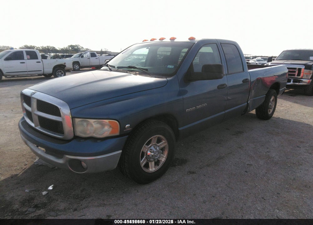 2004 DODGE RAM 3500 SLT/LARAMIE VIN: 3D7LA38C14G122500